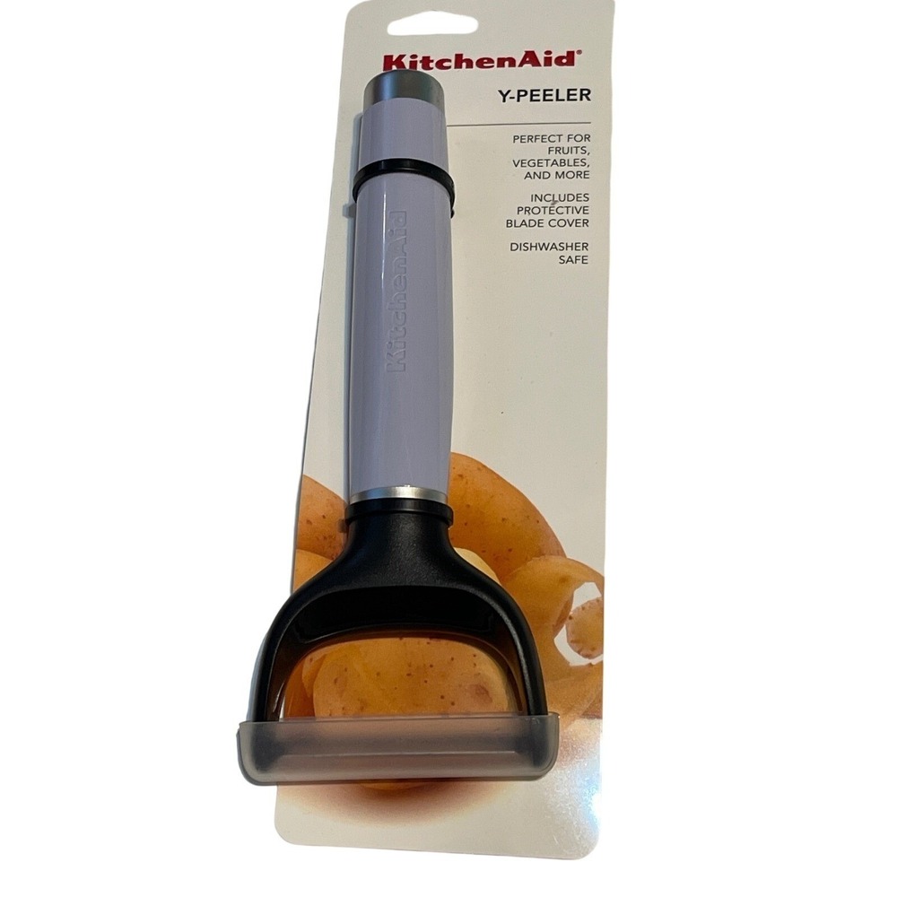 KitchenAid Y-Peeler Lavender Purple Stainless Steel Dishwasher Safe Blade Cover
